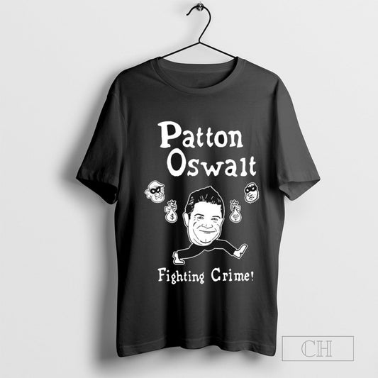 Patton Oswalt Fighting Crime T-shirt