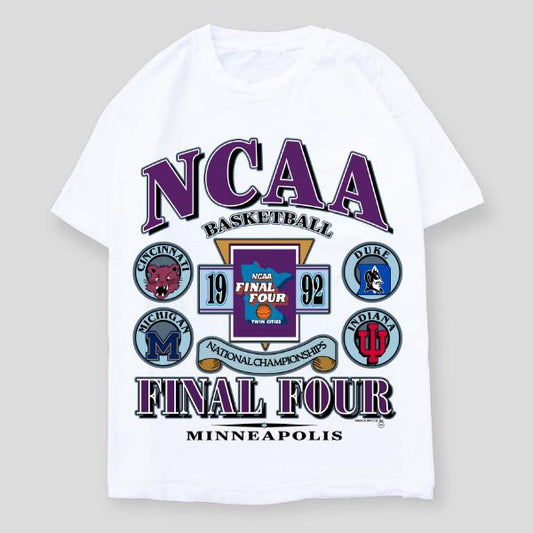 1992 NCAA FINAL FOUR NATIONAL CHAMPIONS TEE, VINTAGE GRAPHIC TEES, NCAA TEE