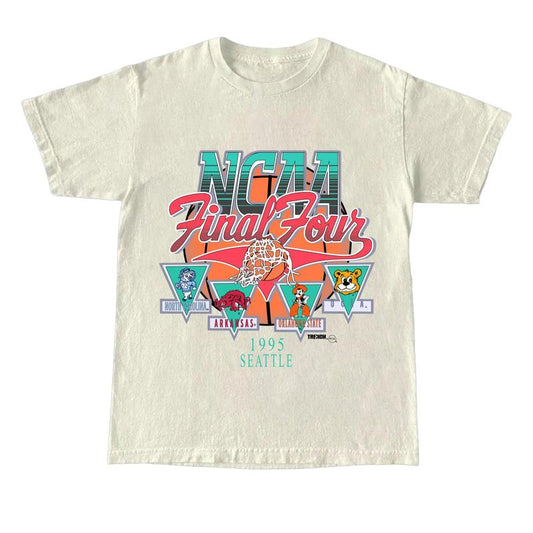 1995 NCAA Final Four Official Game Shirt, graphic vintage sports tees summer shirts for men, Gift for Her, Gift for Him, Gift for Friend