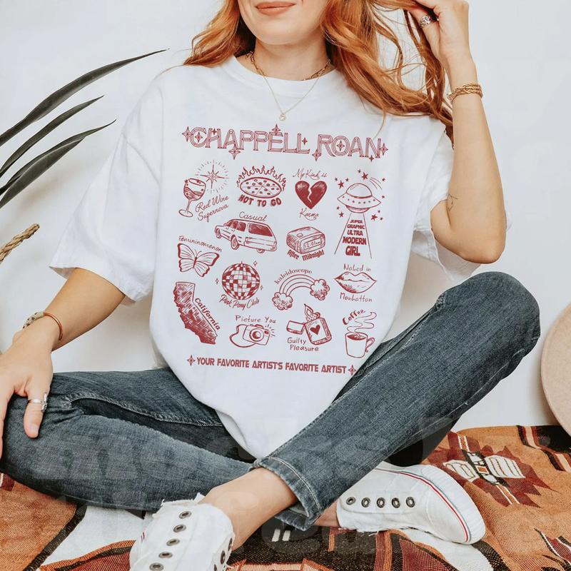 Chappell Midwest Princess Tracklist T-Shirt Sweatshirt Hoodie, Chappell Music Sweatshirt