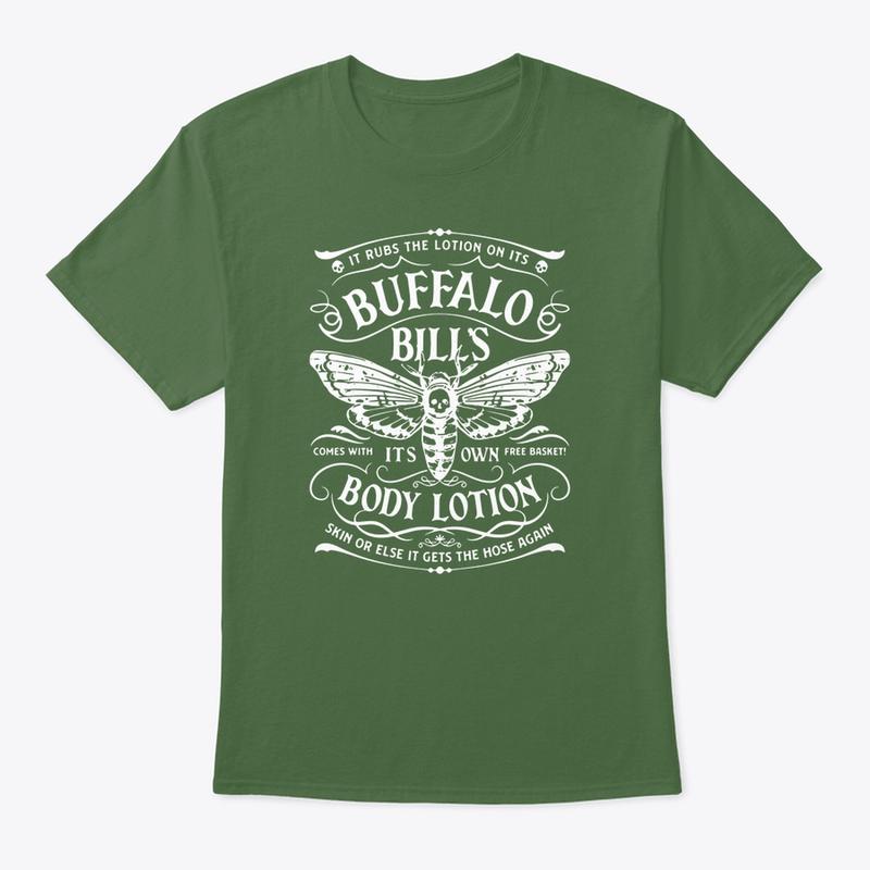 Buffalo Bill Lotion T-Shirt Mother's Day Gifts, Women's Tops, Womenswear, Cotton Fabric Relaxed Fit Chic Style, gift for girls