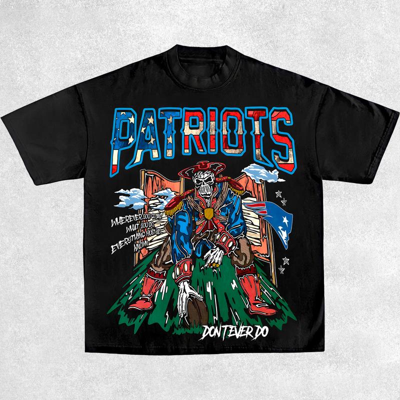 Patriots Shirt, Vintage 90s Unisex Football Tees, Football T-Shirts, Sports Shirt, Game Day Tee, Football Fan Gifts