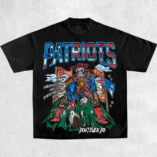 Patriots Shirt, Vintage 90s Unisex Football Tees, Football T-Shirts, Sports Shirt, Game Day Tee, Football Fan Gifts