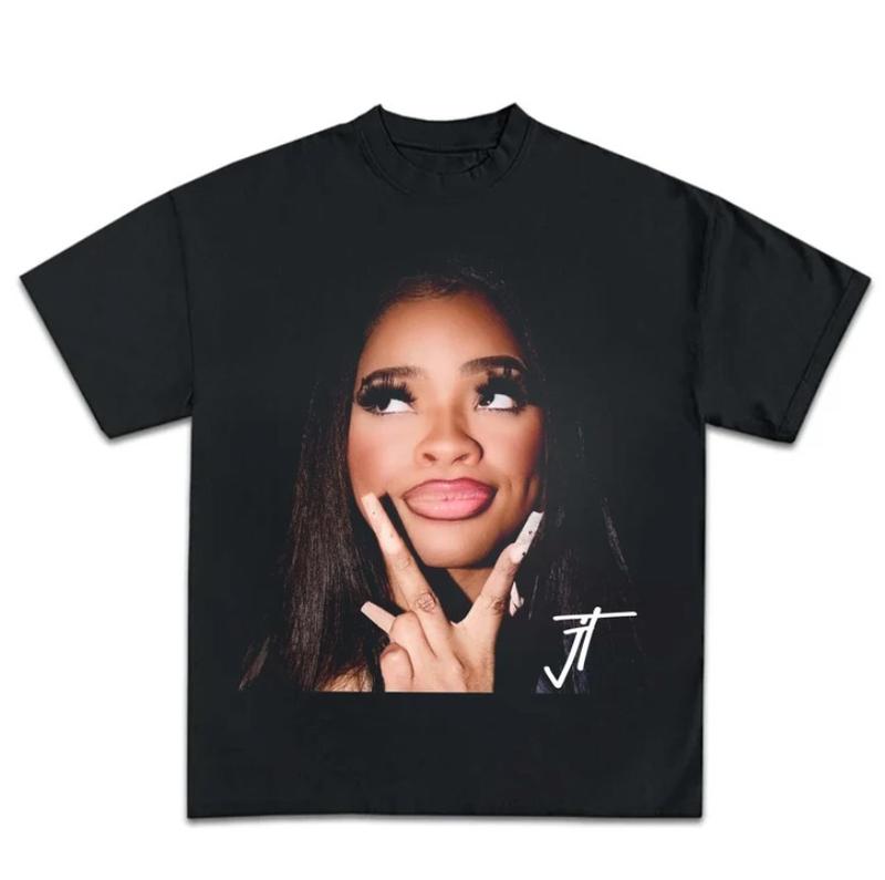 Jt Signature Face Graphic Tee T-Shirt