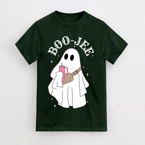 Halloween Gh-ost tshirt, B-oo J-ee Shirt, Boo Shirt,Perfect Tee, Gifts For Boyfriend and Girlfriend T-Shirt