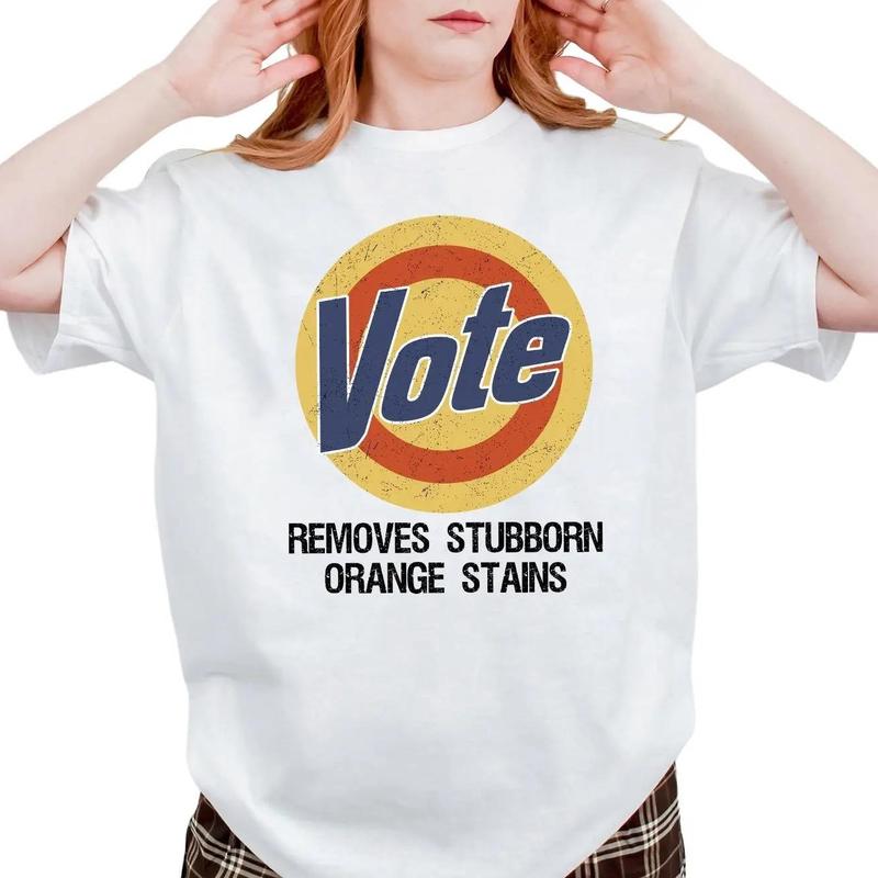 Vote Shirt, Anti Trump T-shirt, Vote Removes Tshirt, Kamala Harris Shirt, Election 2024, Harris 2024 Tee, Vote Removes Stubborn Orange Stains, Anti Tr
