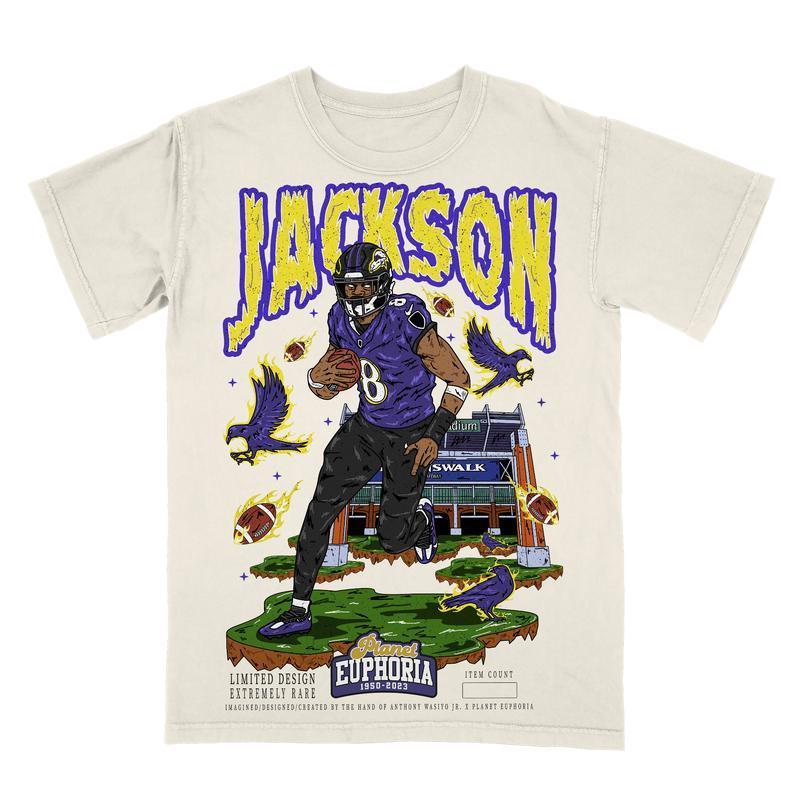 Lamar Jackson V2 Planet Euphoria Shirt, Vintage 90s Unisex Football Tees, Football T-Shirts, Sports Shirt, Game Day Tee, Football Fan Gifts