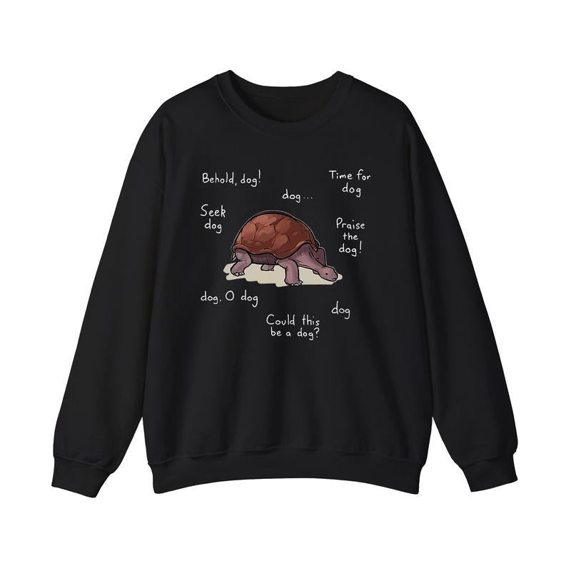 Behold Dog Turttle Elden Ring Shirt Meme for Mens Women Fans Video Game Sweatshirt