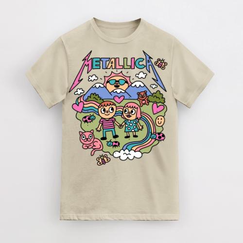 CUTE METALLICA SHIRT _Cotton T-Shirt, Perfect Tee, Gifts For Boyfriend and Girlfriend T-Shirt