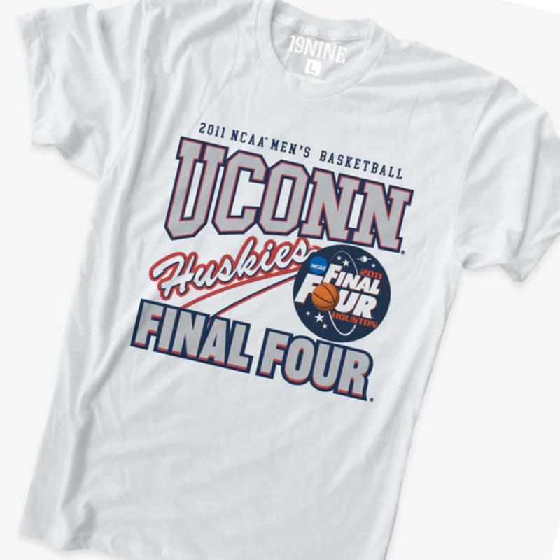 VINTAGE 90S UCONN HUSKIES FINAL FOUR '11 NCAA