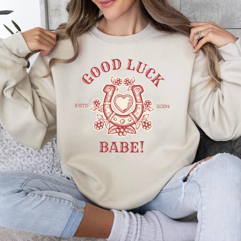 Vintage good luck babe retro Tshirt Sweatshirt Hoodie