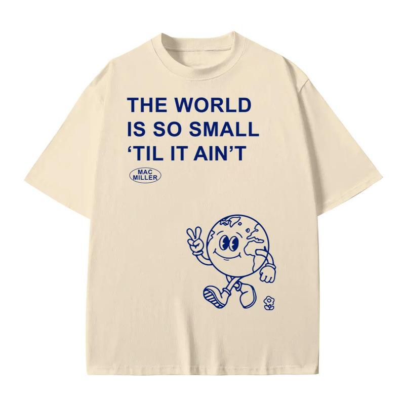 Mac Miller Vintage Blue World Unisex Shirt Menswear Top