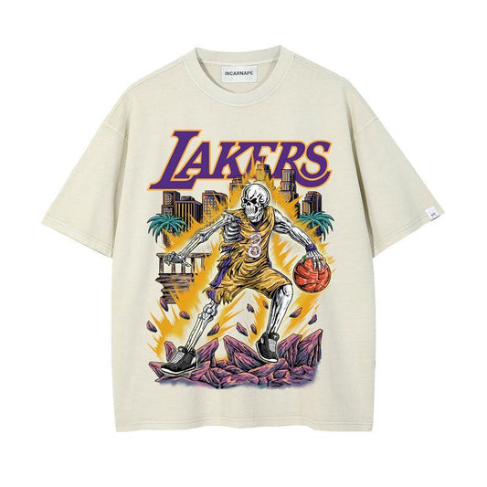 LAKERS KOBE Planet Euphoria Shirt, Hiphop Retro Vintage 90s Graphic Basketball Shirt, Basketball Fan Crewneck Cotton Clothing Menswear Top Hoodie