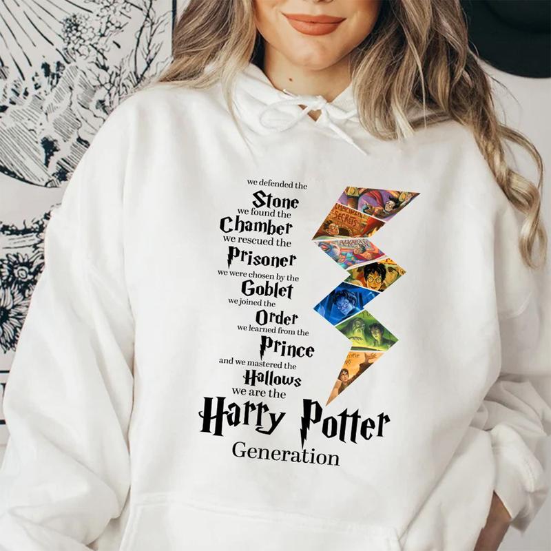 Harry Potter Generation Sweatshirt, Bookie Shirt, Fantasy Wizard Shirt, Cute Winter Hoodie, Christmas Gift For Fan