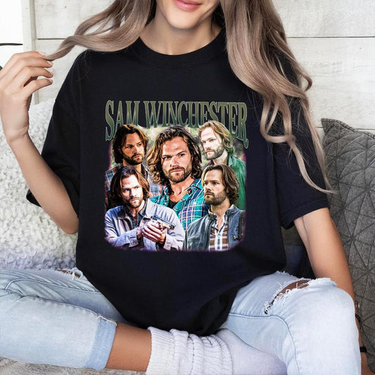 Sam Winchester T Shirt,  Gift For Woman and Man Unisex T-Shirt Sweatshirt Hoodie