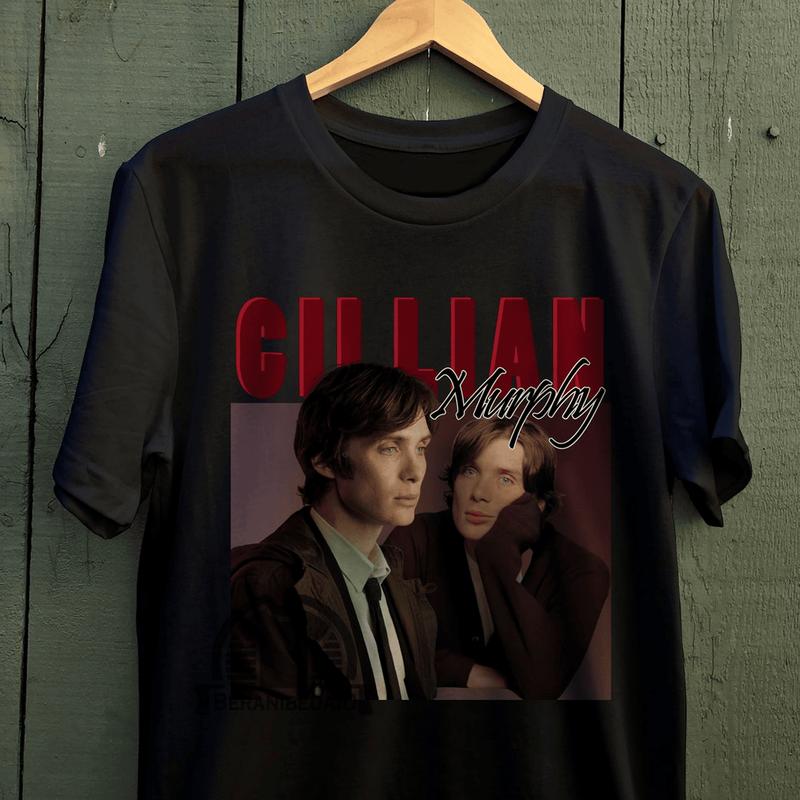 Cillian Murphy T-Shirt Peaky Blinders T-Shirt Thomas Shelby T-Shirt, Unisex Cotton Graphic Shirts
