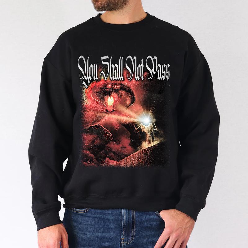 LOTR YSNP 3 Gandalfff Balroggg Fighttt shirt Hoodie Sweatshirt