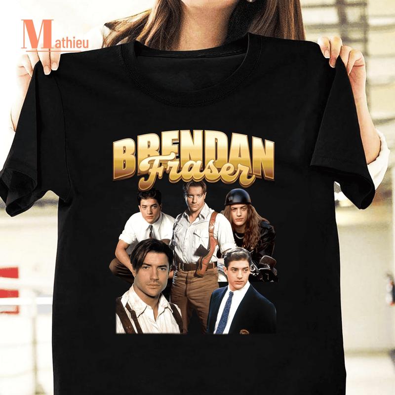 Brendan Fraser Homage T-Shirt, Brendan Fraser Shirt, George Of The Jungle Shirt, Brendan Fraser Shirt For Fans, Shirt For Men And Women