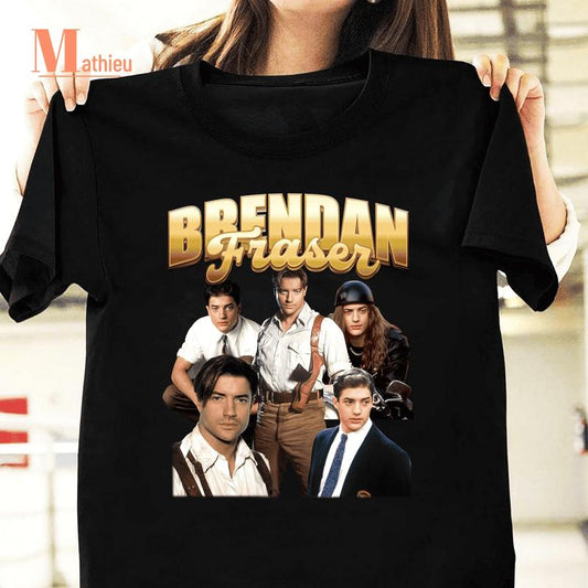 Brendan Fraser Homage T-Shirt, Brendan Fraser Shirt, George Of The Jungle Shirt, Brendan Fraser Shirt For Fans, Shirt For Men And Women