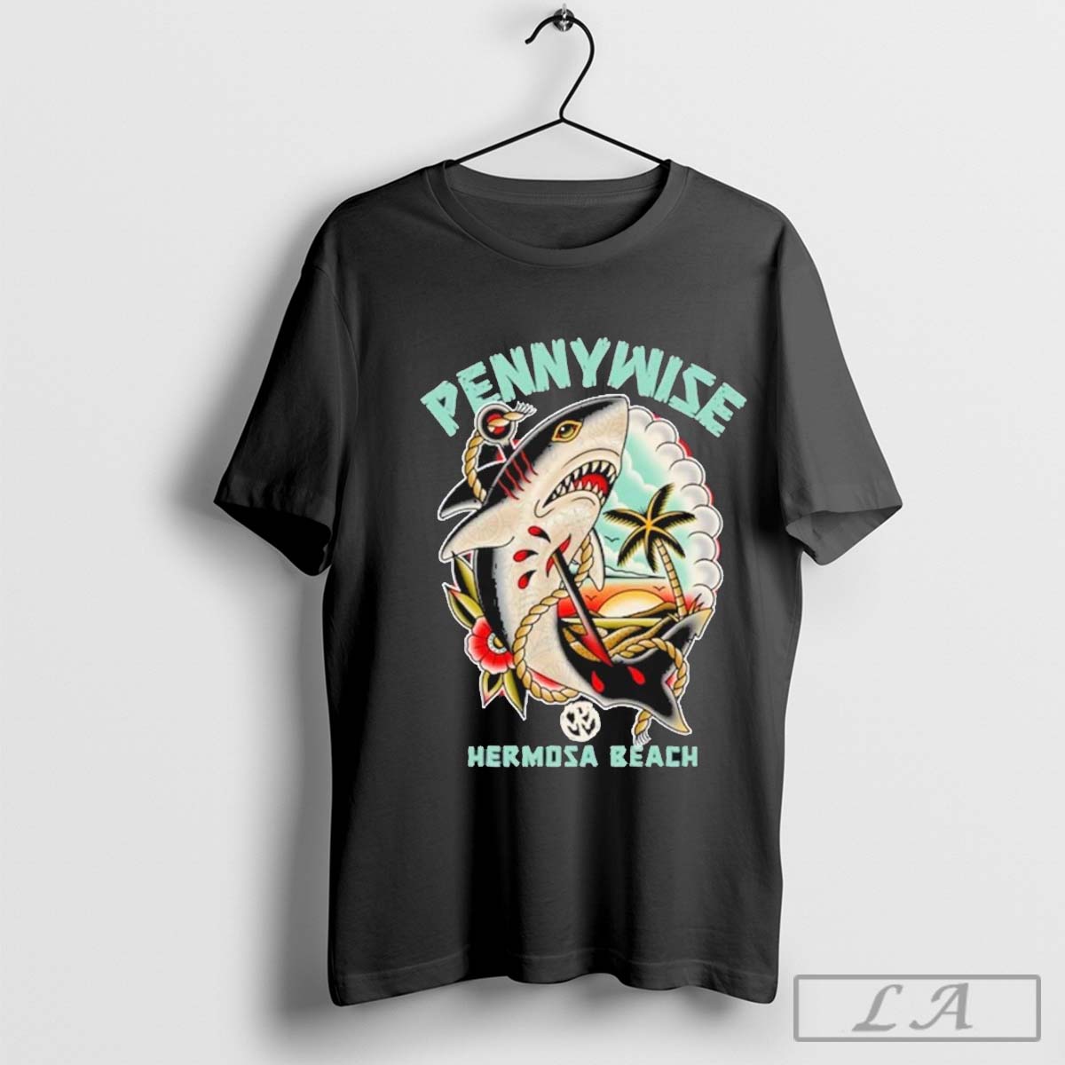 Pennywise Shark Hermosa Beach T-shirt