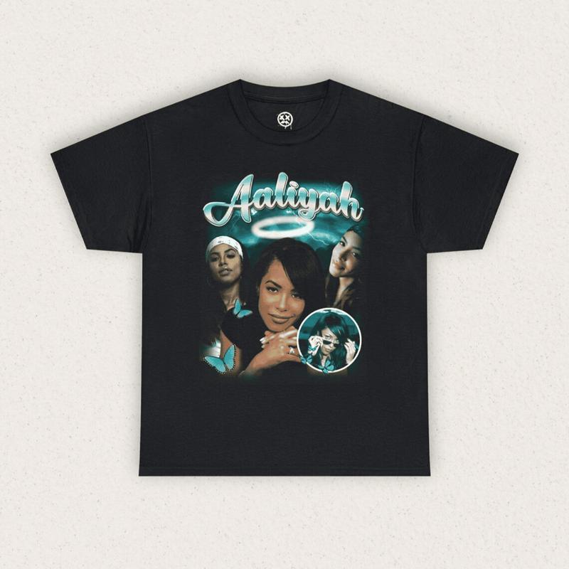 Aaliyah Vintage Shirt, Princess of RnB, Bootleg Aaliyah T-Shirt, Babygirl Tee, Unisex Aaliyah Merch Shirts