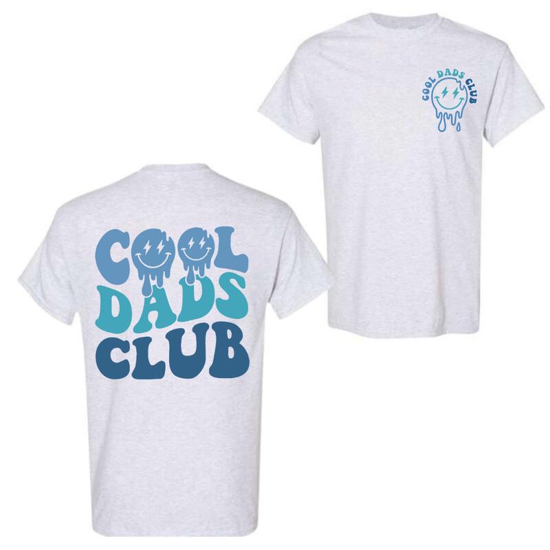 Cool Dads Club Two Sides Shirt, Dad T-shirt, Dad Hoodie, Funny Husband Shirt, Aesthetic Clothes Hoodie and Sweatshirt, Full Color and Size for All, Fa