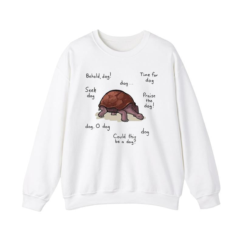 Behold Dog Turttle Elden Ring Shirt Meme for Mens Women Fans Video Game Sweatshirt