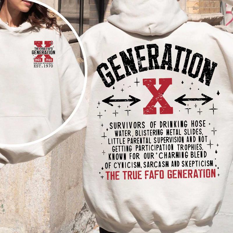 Personalized Year Gen X We Don't Care Shirt Gen X Fafo Shirt Generation X T Shirt, GenX Shirt