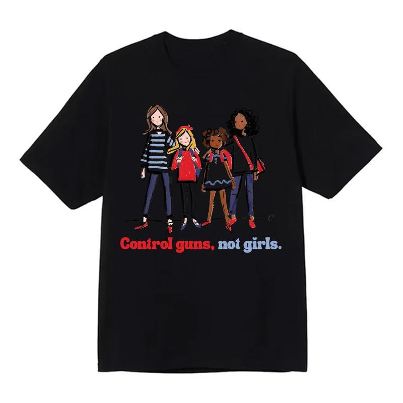 Control Gns Not Girls T-Shirt, Kamala Harris Shirt, Harris Walz Shirt, Feminist Shirt, Vote Shirt