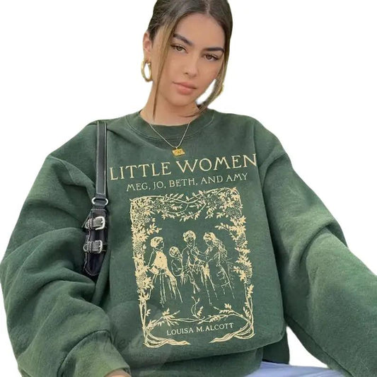 Little Women T-Shirt, Little Women Sweatshirt Gift, Louisa M. Alcott Gift