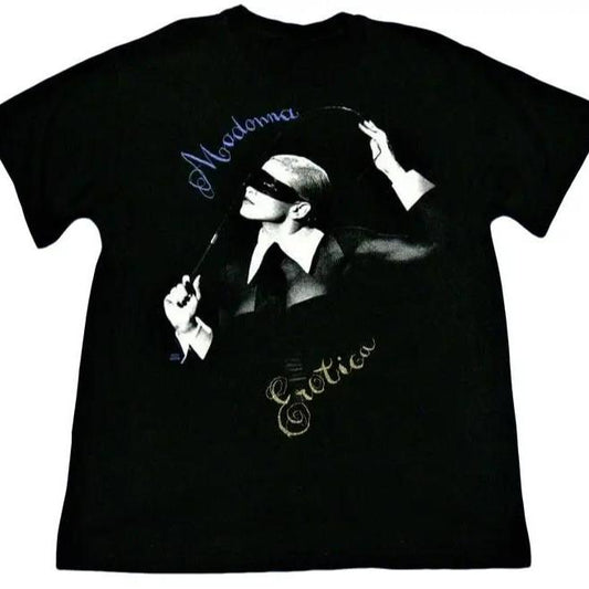 M@donna Print Cotton Unisex T-shirt for Men Woman Casual Streetwear Tshirt Menswear Top