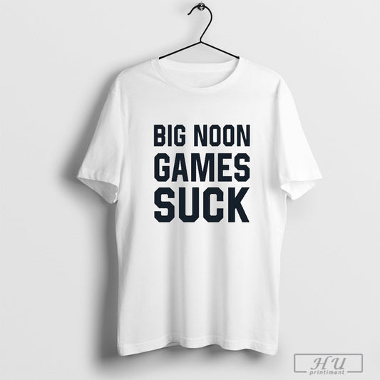 Penn State Nittany Lions Football Big Noon Games Suck Shirt