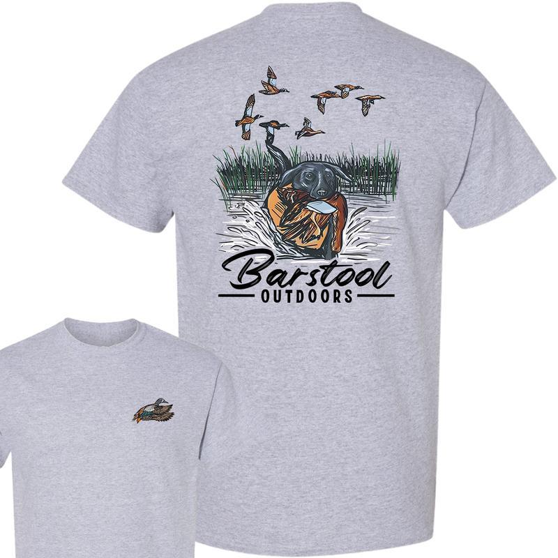 Busch Light Outdoors Duck Hunting T-Shirt, Vintage Duck Shirt, Gift For Him and Her Classic Cotton