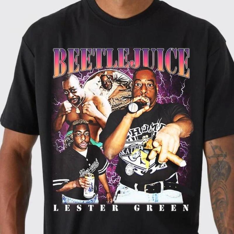 Retro Beetlejuice 90s Graphic T-Shirt, Vintage Bootleg Style, Unisex Menswear Top, Funny Classic Tee for Fans, Hoodies Available