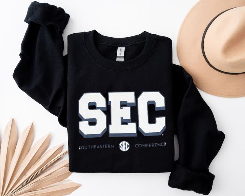 Retro Sec Sweatshirt Southeastern Conference, Sport Sweatshirt, Trend Sweatshirt