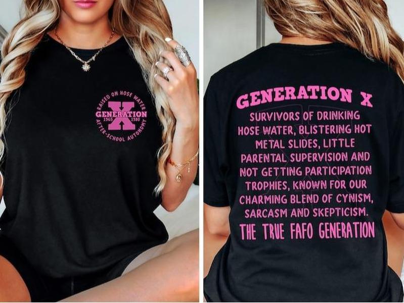 Gen X Shirt, Generation X Shirt, Raised on Hose Water and Neglect Nostalgia Shirt, 1980 Birthday Gift, Gen X Shirt,generation shirts, gen x tshirt, cu