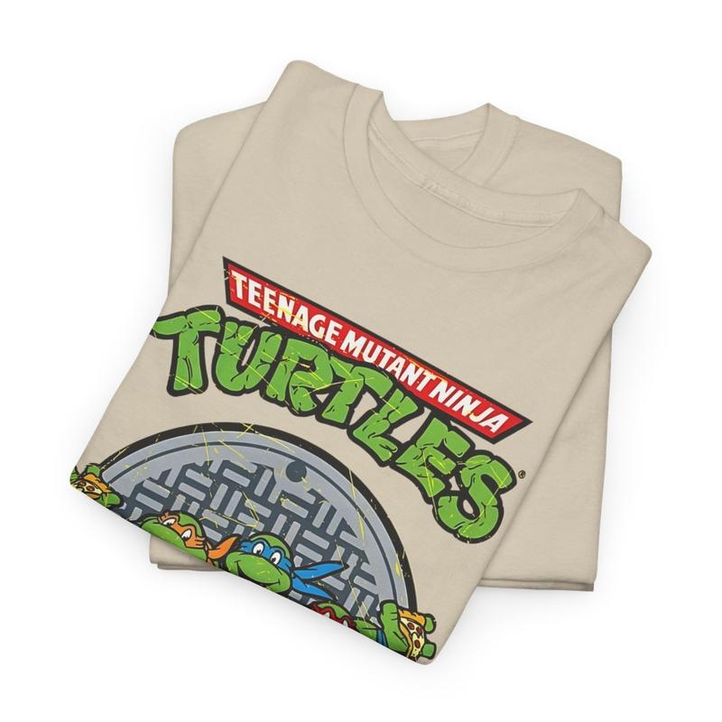 Teenage Mutant Ninja Turtles Vintage Shirt, For Men Unisex Natural Tshirt Cotton
