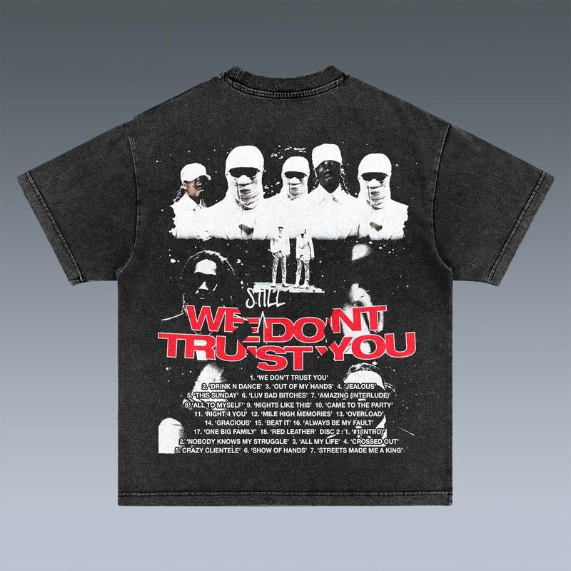 VINTAGE TEE  WE STILL DONâ€™T TRUST YOU-FUTURE-4.17-2 , Free Shipping, tour 2024 shirt, Hiphop Shirt, Rapper Shirt