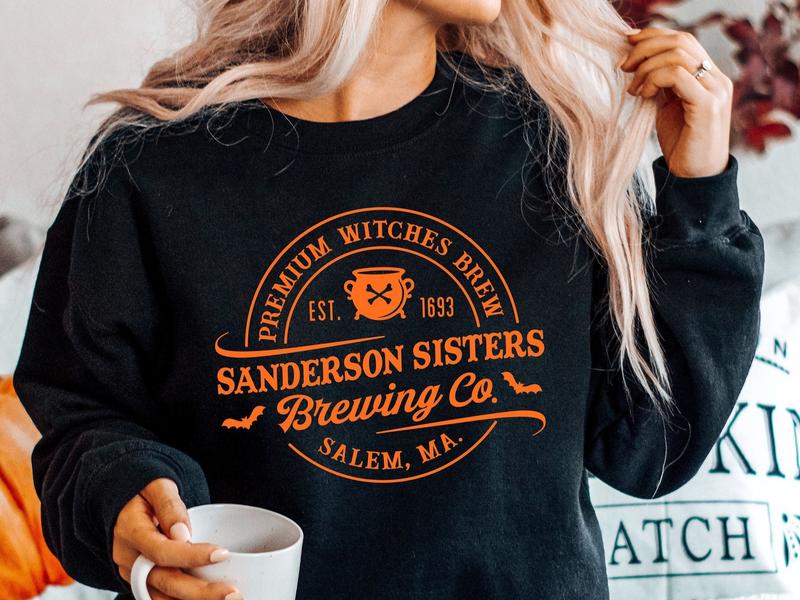 Sanderson Sister Brewing Co Crewneck Sweatshirt, Hoodie, T-shirt
