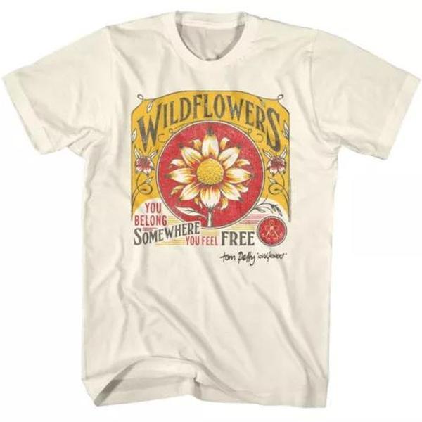 Tom Petty Wildflowers Music unisex cotton Shirt