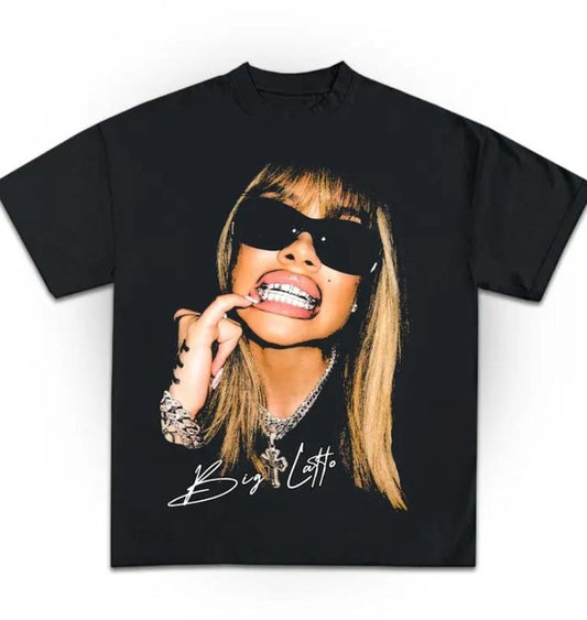 Latto t shirt - hip hop tee - Big latto - rapper t shirt - sugar honey iced tea concert