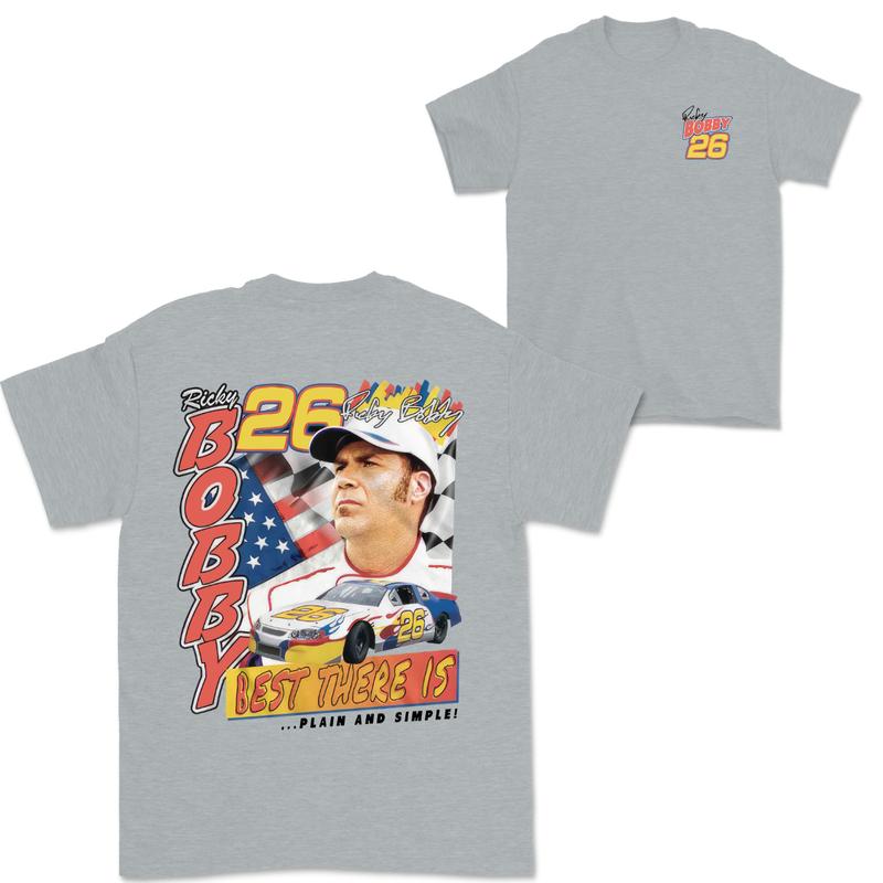 Vintage Talladega Nights T-Shirt Plain & Simple Ricky Bobby 26 Men's Tees