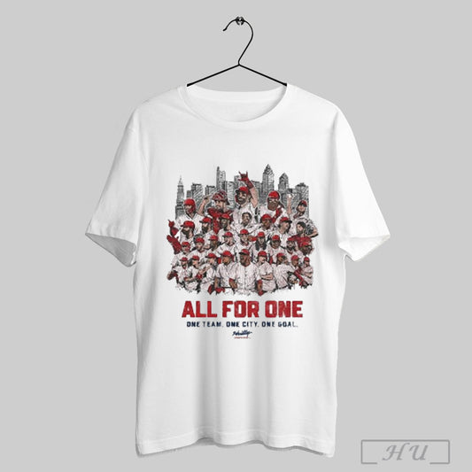 Philadelphia Phillies Philly All For One One Team One City One Goal City T Shirts Hoodie Sweater