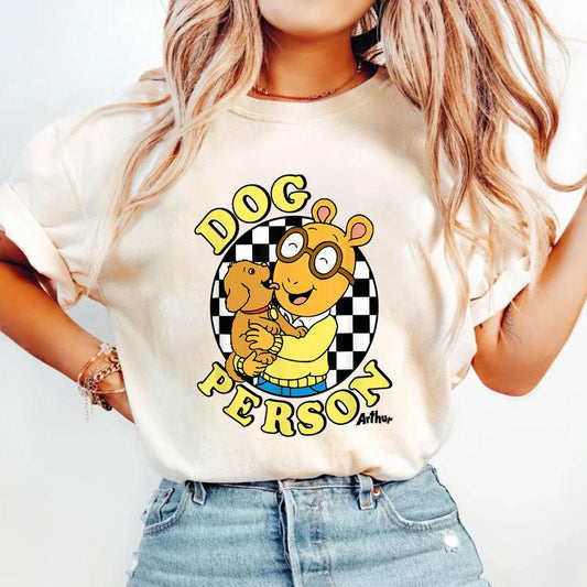 Arthur Dog Person T-Shirt, Arthur and Friends Shirt, Arthur Marc Brown, Arthur's Adventure Tee, Children's Character Affirmations Shirt, Teacher Chara