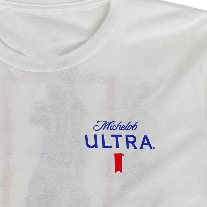 Michelob Ultra Golf Bag T-shirt-2 Side - Size Range For Everyone - Gender-neutral Appeal - Pick Your Shade - Every Style Imaginable - Modern Fit