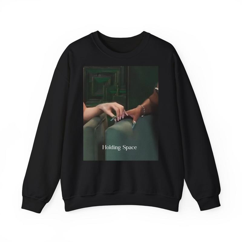 Taking the Lyrics and Really Holding Space With That Funny Meme  Fingers Sweatshirt , Wicked Shirt, Witch of Wicked Crewneck, Muscial Fan Gift, Unisex