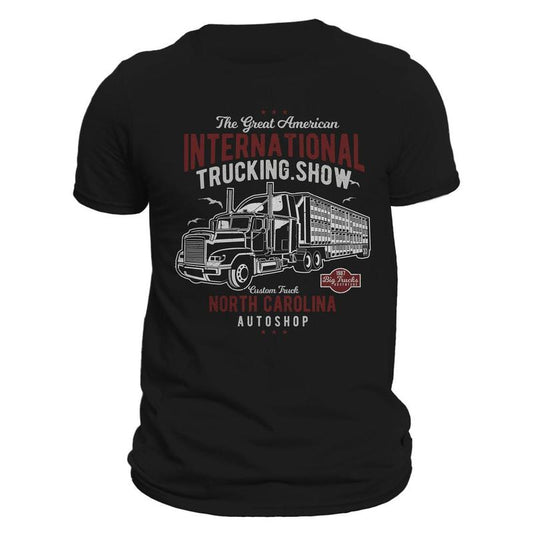 Trucking International Show Truck Driver Men's T-Shirt Casual Classic