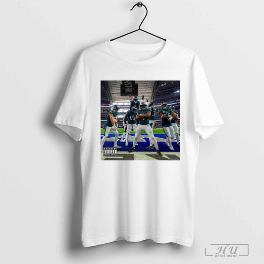 Philadelphia Eagles Whatâ€™s the name of this album Parental Advisory Poster t-shirt