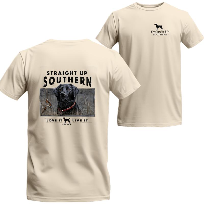 Love It Live It - Duck Hunt Ready Black Lab T-Shirt, Unisex T-shirt For Men, For Women, Best choice, Menswear Top, Beer Shirt Underwear Tshirt