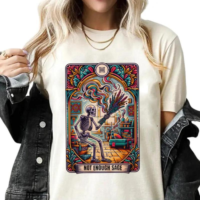 Tarot Tee Not Enought Sage Tarot T-Shirt Unisex Classic Cotton